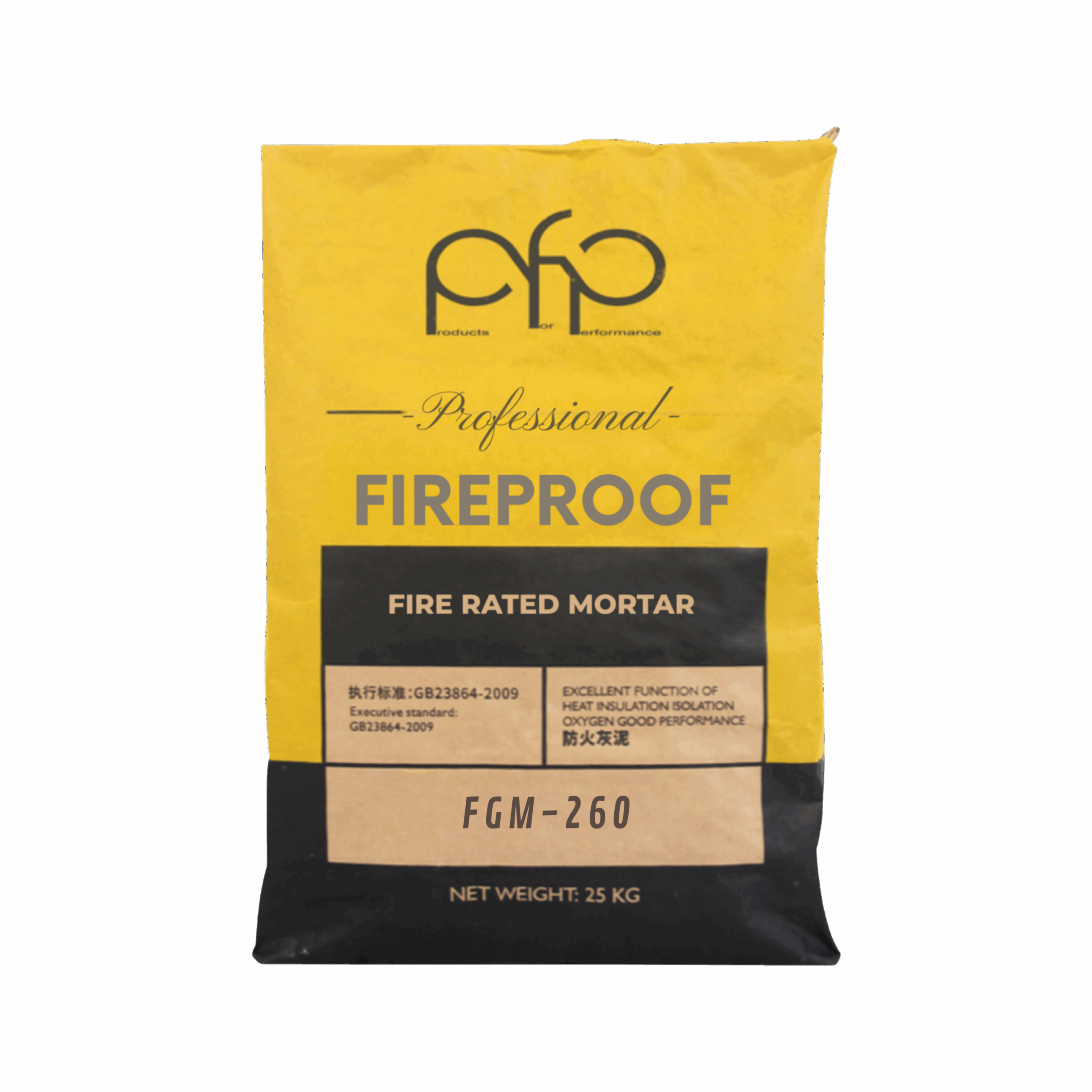 FIRE RATED MORTAR